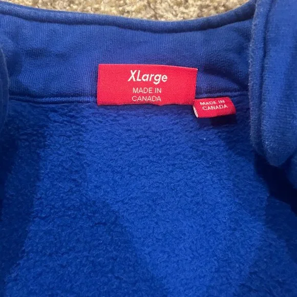 Supreme Quarter Zip – Royal Blue (Size XL) - Picture 4 of 4